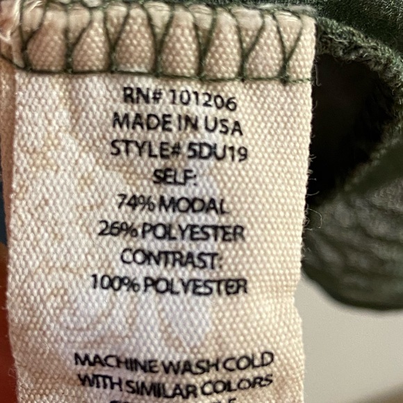 Soft Surroundings Deep Green Women's Blouse 2X - Picture 6 of 6